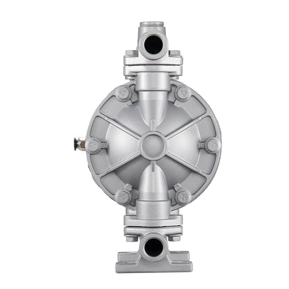 Air Operated Double Diaphragm Pump, 24.98 LPM Max, Standard Inlet & Outlet Air Pneumatic Waste Oil Transfer Pump, Aluminum Alloy Body, Dual Diaphragms, for Diesel, Grease, Kerosene, Gasoline