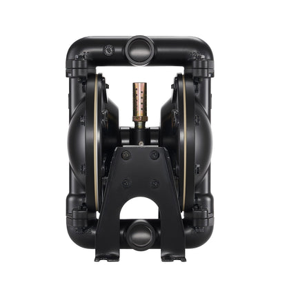 Air Operated Double Diaphragm Pump, 132.49 LPM Max, Standard Inlet & Outlet Air Pneumatic Waste Oil Transfer Pump, Aluminum Alloy Body, Dual Diaphragms, for Diesel, Grease, Kerosene, Gasoline
