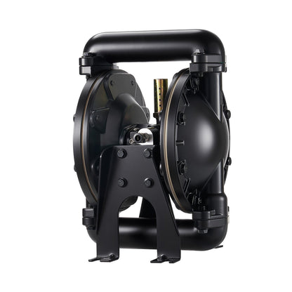 Air Operated Double Diaphragm Pump, 132.49 LPM Max, Standard Inlet & Outlet Air Pneumatic Waste Oil Transfer Pump, Aluminum Alloy Body, Dual Diaphragms, for Diesel, Grease, Kerosene, Gasoline