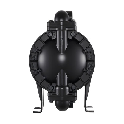 Air Operated Double Diaphragm Pump, 132.49 LPM Max, Standard Inlet & Outlet Air Pneumatic Waste Oil Transfer Pump, Aluminum Alloy Body, Dual Diaphragms, for Diesel, Grease, Kerosene, Gasoline