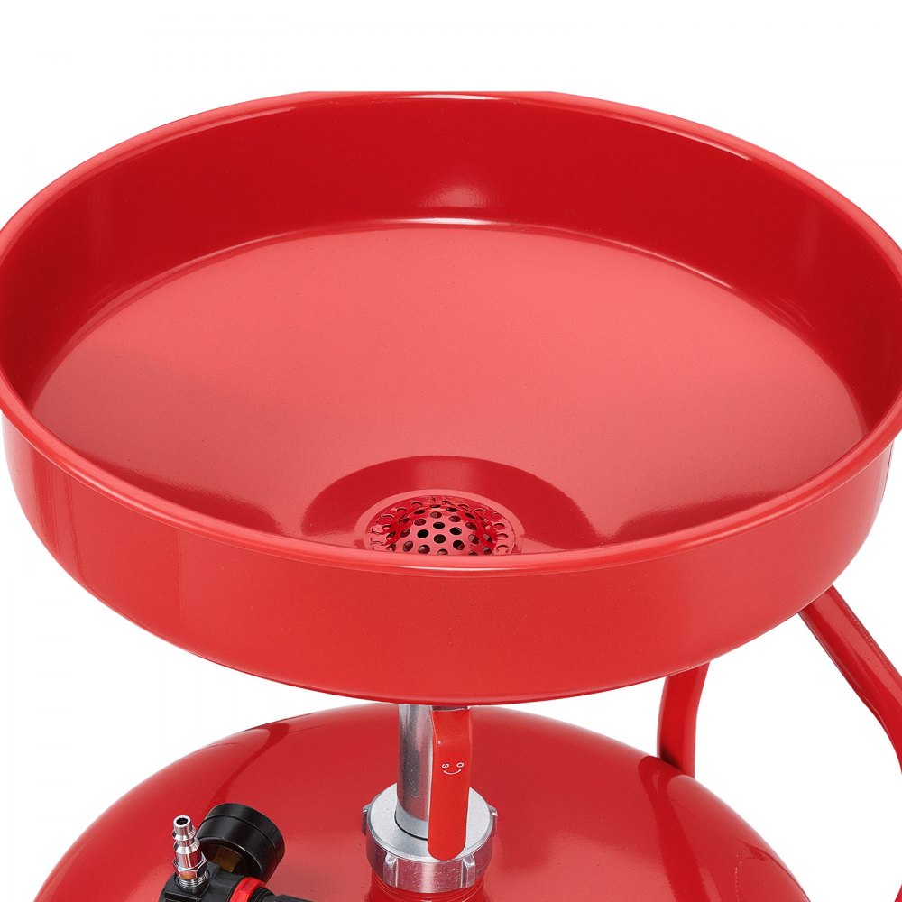 Waste Oil Drain Tank 95L Air Operated Portable Oil Drainer