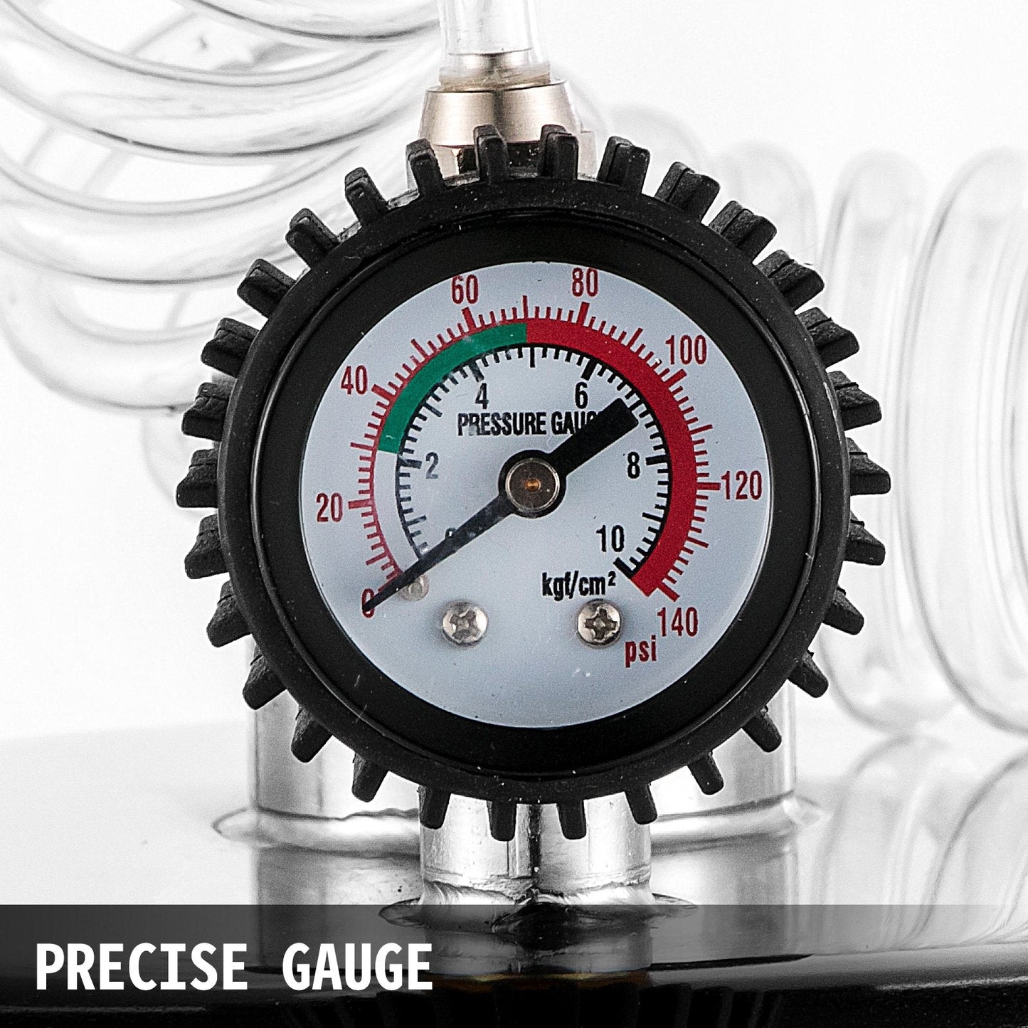 Portable Pneumatic Brake and Clutch Bleeder Kit with 5L Tank and Precise Gauge