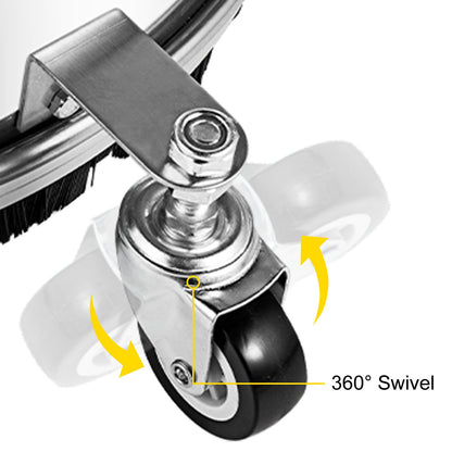 VEVOR Surface Cleaner, 4000 psi Pressure Surface Cleaner, 18" Pressure Washer Surface