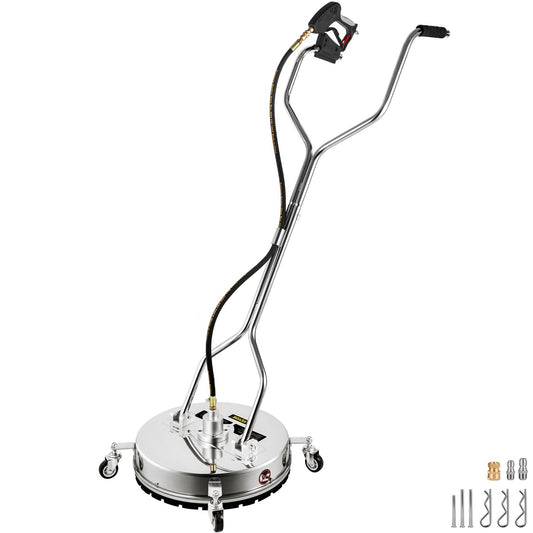 VEVOR Pressure Washer Surface Cleaner, 20'', Max. 4000 PSI Pressure by 2 Nozzles