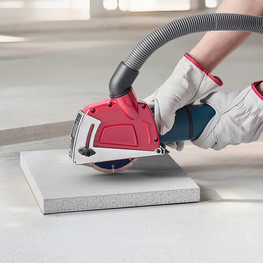 Cutting Dust Shroud for Angle Grinders 100-125 mm with 6 Clamping Washers