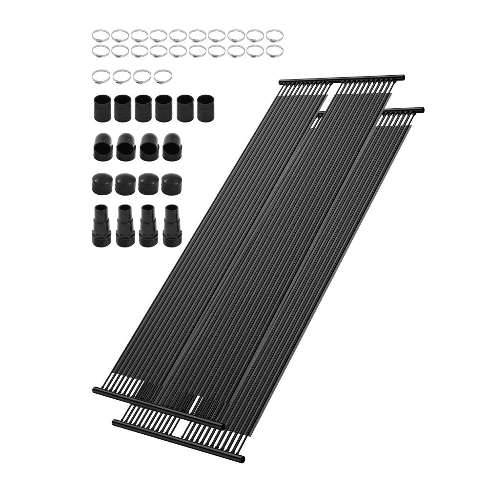 VEVOR Solar Pool Heater 850 x 6100 mm Aboveground Pool Heating System( 2 Panels)