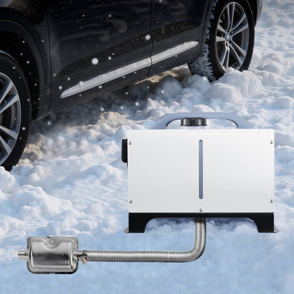 Exhaust Hose, 1980mm Stainless Steel Exhausts Hose, Diesel Heater Flexible Exhaust Pipe with 2 Hose Clamps, Exhausts Hoses Kit Diesel Heater Accessories for 2KW 5KW 8KW Diesels Heaters