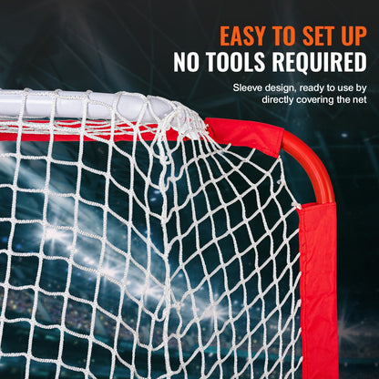 Youth Street Hockey Goal - Steel, Indoor/Outdoor, 1.37x1.12m, 6.25 kg