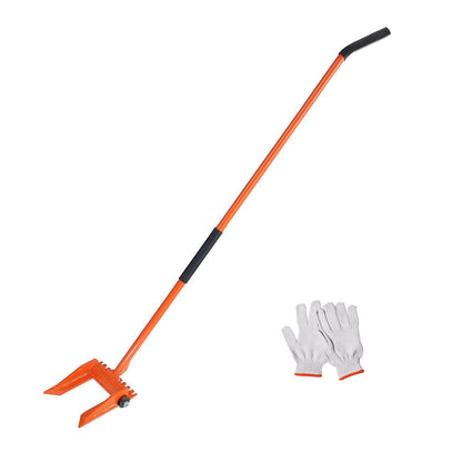 Heavy Duty 1.5m Carbon Steel Pry Bar, 907kg Capacity, Multi-Use Demolition Tool