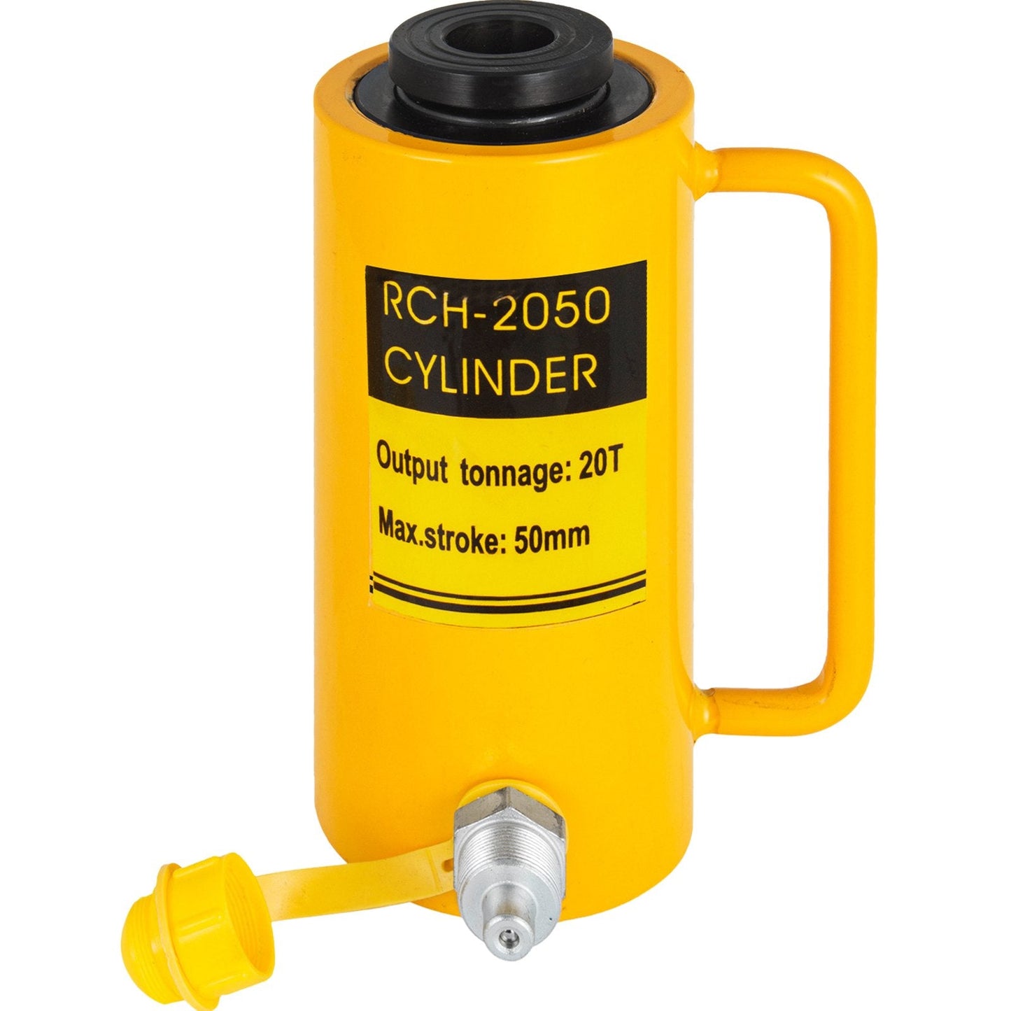 20T 0.05m Hollow Hydraulic Cylinder Jack, 6.9 kg, Compact & Versatile