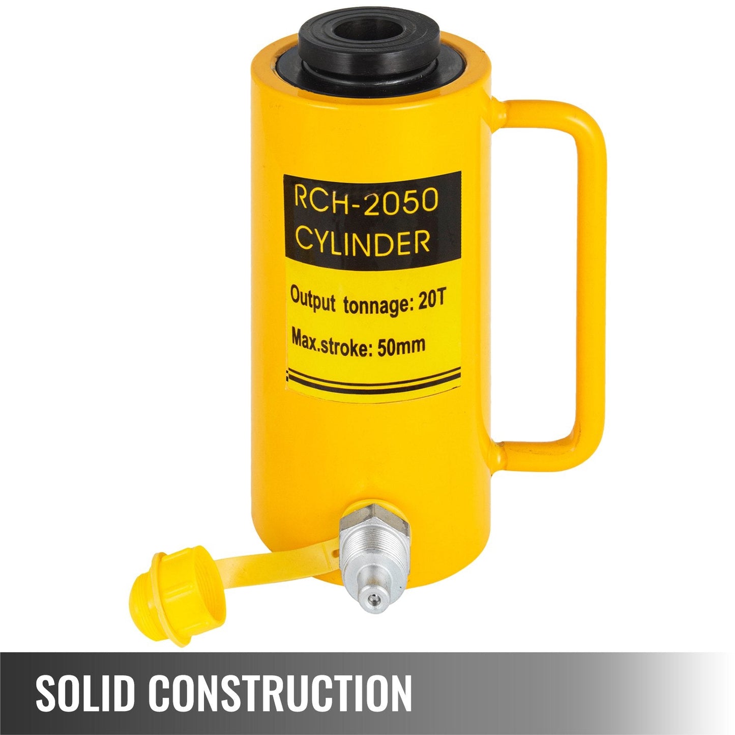 20T 0.05m Hollow Hydraulic Cylinder Jack, 6.9 kg, Compact & Versatile
