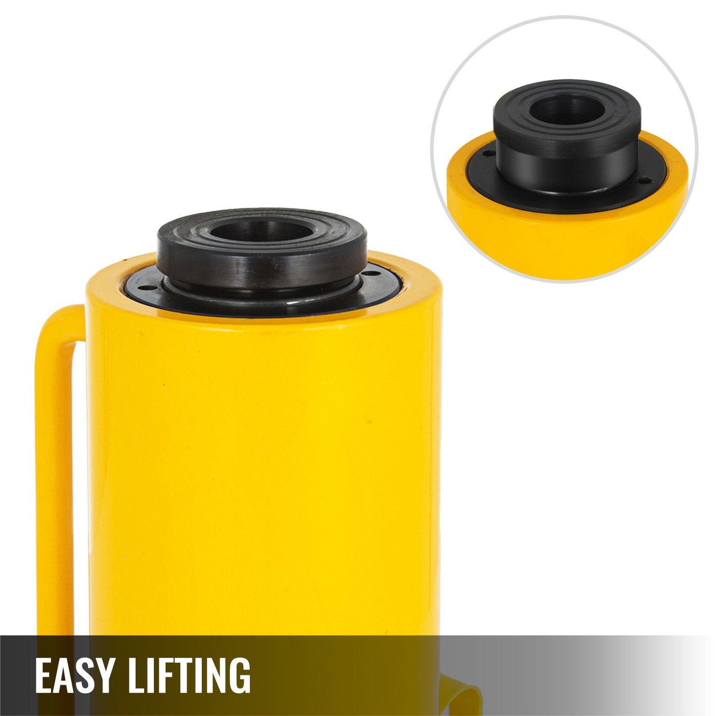 20T 0.05m Hollow Hydraulic Cylinder Jack, 6.9 kg, Compact & Versatile