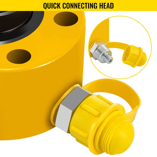 Hydraulic Cylinder Jack 30 Ton, 50 mm Stroke, 10000 psi, Single Acting