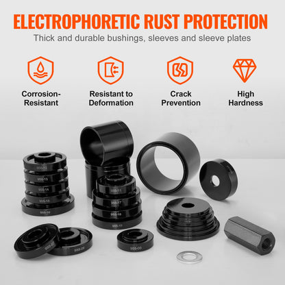 VEVOR Wheel Bearing Press Kit, for Front Wheel Drive Bearing Removal & Installation,