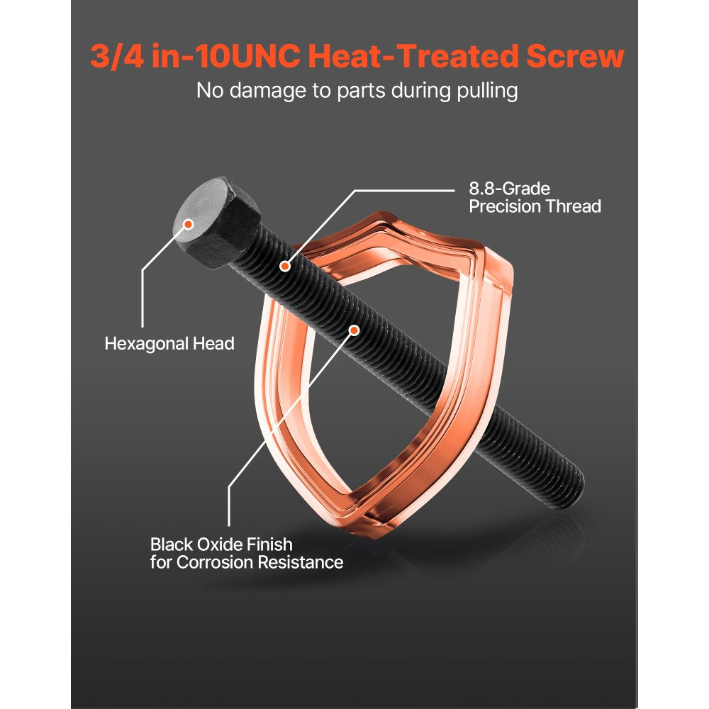 Wheel Bearing Press Kit, 23 PCS FWD Bearing Puller Tools, for Front Wheel Drive Bearing Removal and Installation, Wheel Bearing Tool with Sliding Screw, Bushings, Sleeve Plates, Storage Case