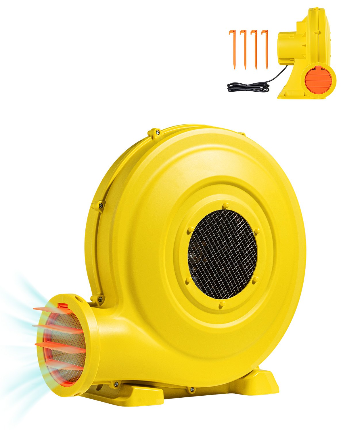 VEVOR Inflatable Bounce House Blower 1.2&1.3HP 950W for Commercial Bounce House