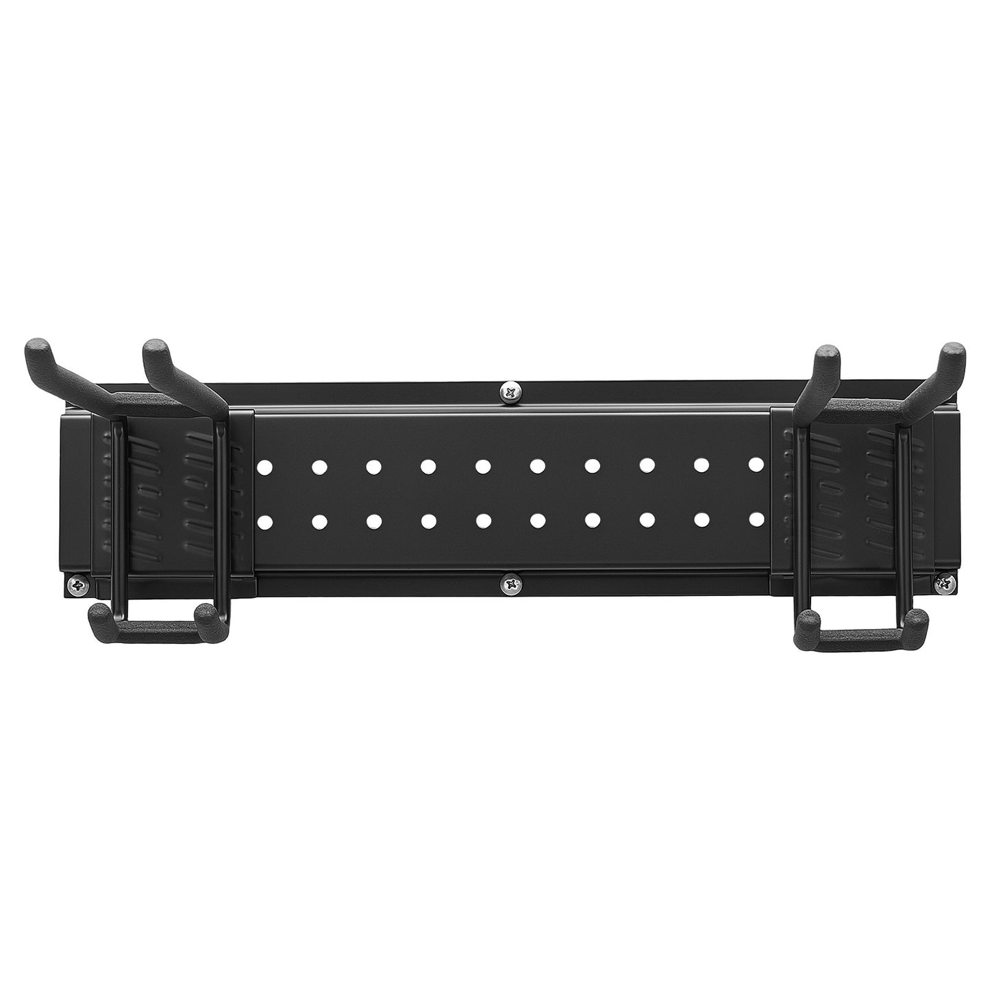 Garage Tool Organizer 1257.3 mm 272 kg Wall Mount Garden Tool Rack, Heavy Duty Garage Hanging Storage Rack Organization with 3 Rails and 12 Adjustable Hooks, for Yard Tools, Shovel, Rake, Shed
