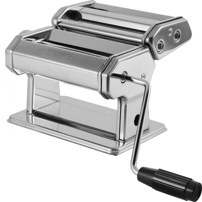 Pasta Maker Machine, 9 Adjustable Thickness Settings Noodles Maker, Stainless Steel Noodle Rollers and Cutter, Manual Ha