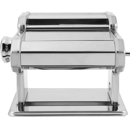 Pasta Maker Machine, 9 Adjustable Thickness Settings Noodles Maker, Stainless Steel Noodle Rollers and Cutter, Manual Ha