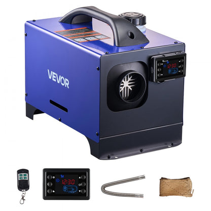 Diesel Heater Portable Diesel Air Heater 8KW DC 12V/24V 5 L Fuel Tank