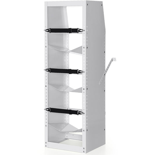 VEVOR Refrigerant Tank Rack, with 3 x 30-50lb Bottle Tanks, Cylinder Tank Rack 372