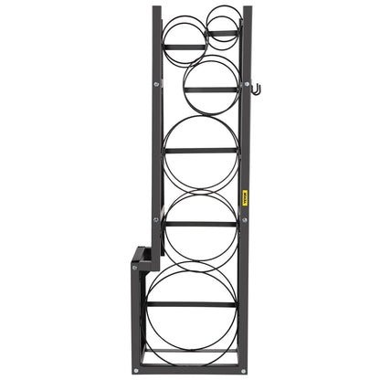 Refrigerant Cylinder Rack with 1x22.7kg, 2x13.6kg & 3 Small Bottles, Carbon Steel
