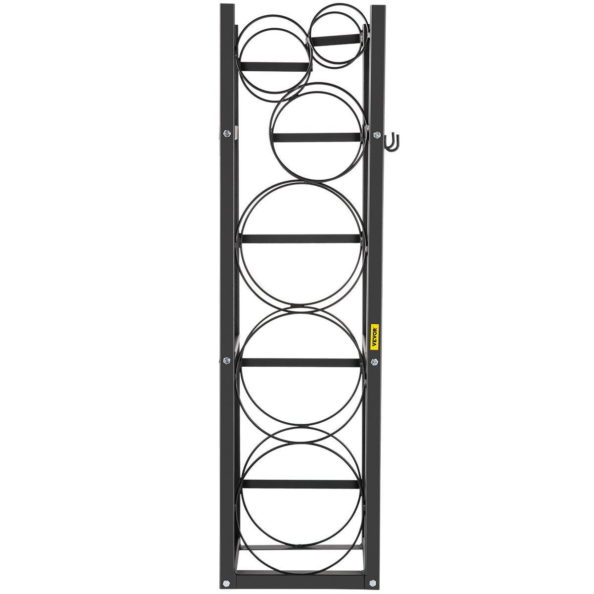 VEVOR Refrigerant Tank Rack Cylinder Tank Rack with 3-14kg and 3 Small Bottles