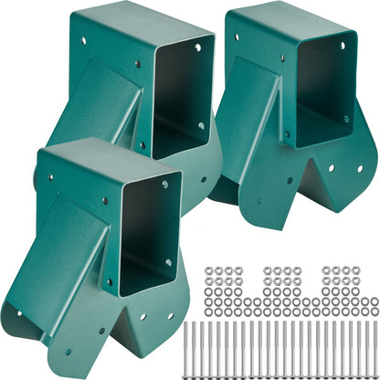 VEVOR A-Frame Middle Swing Set Brackets, Heavy Duty Carbon Steel Swing Set Hardware