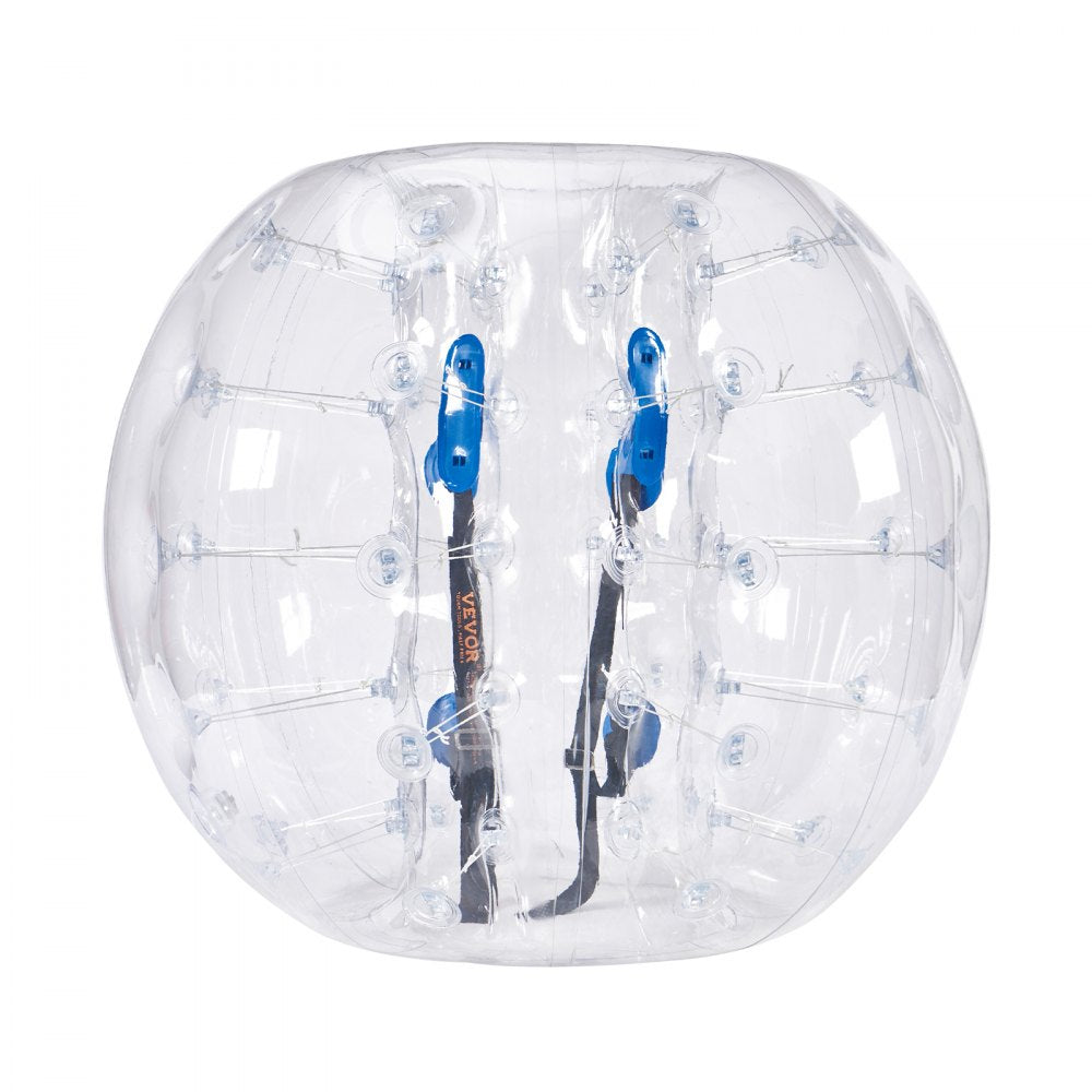 VEVOR Inflatable Bumper Ball 1-Pack, 4FT/1.2M Body Sumo Zorb Balls for Teen & Adult, 0.8mm Thick PVC Human Hamster Bubble Balls for Outdoor Team Gaming Play, Bumper Bopper Toys for Garden, Yard, Park