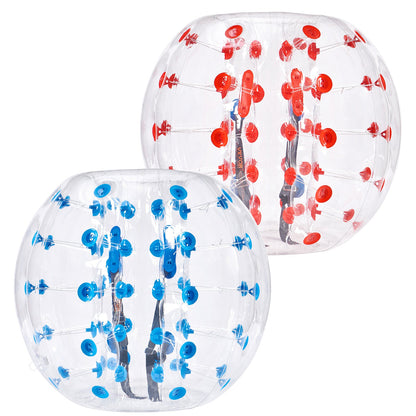 VEVOR Inflatable Bumper Balls 2-Pack, 4FT/1.2M Body Sumo Zorb Balls for Teen & Adult,