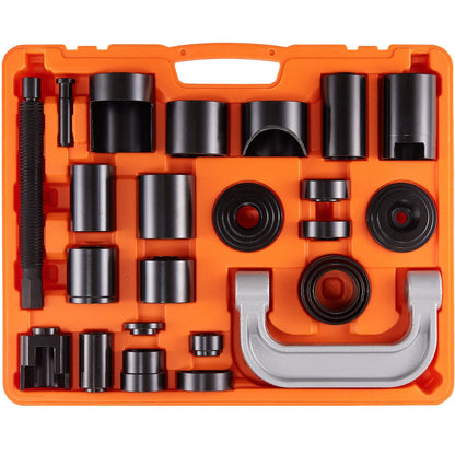 25-Piece Ball Joint Press Kit for 2WD & 4WD Cars, Heavy Duty Repair Tools