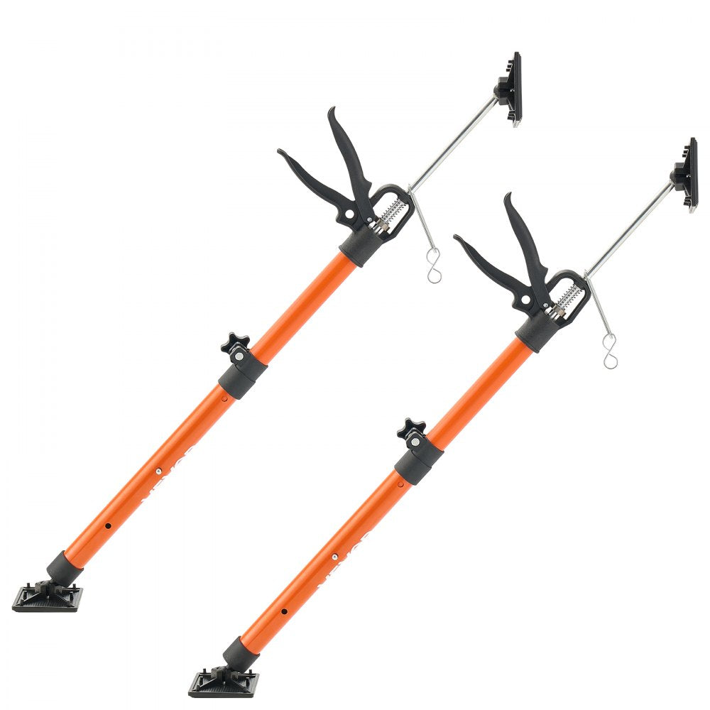 Cabinet Jack Support Pole, 2-Pack, 54-155 cm Steel Telescopic Quick Support Rod, Adjustable 3rd Hand System up to 70 kg 
