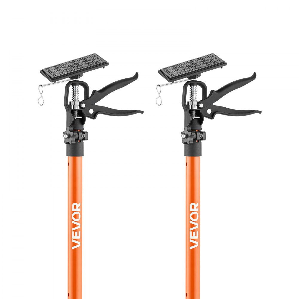 Cabinet Jack Support Pole, 2-Pack, 54-155 cm Steel Telescopic Quick Support Rod, Adjustable 3rd Hand System up to 70 kg 