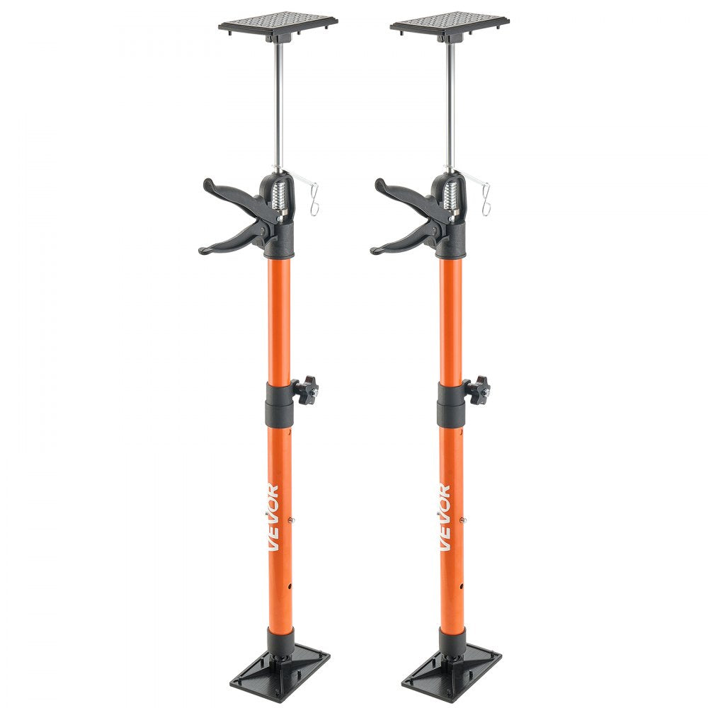 Cabinet Jack Support Pole, 2-Pack, 54-155 cm Steel Telescopic Quick Support Rod, Adjustable 3rd Hand System up to 70 kg 