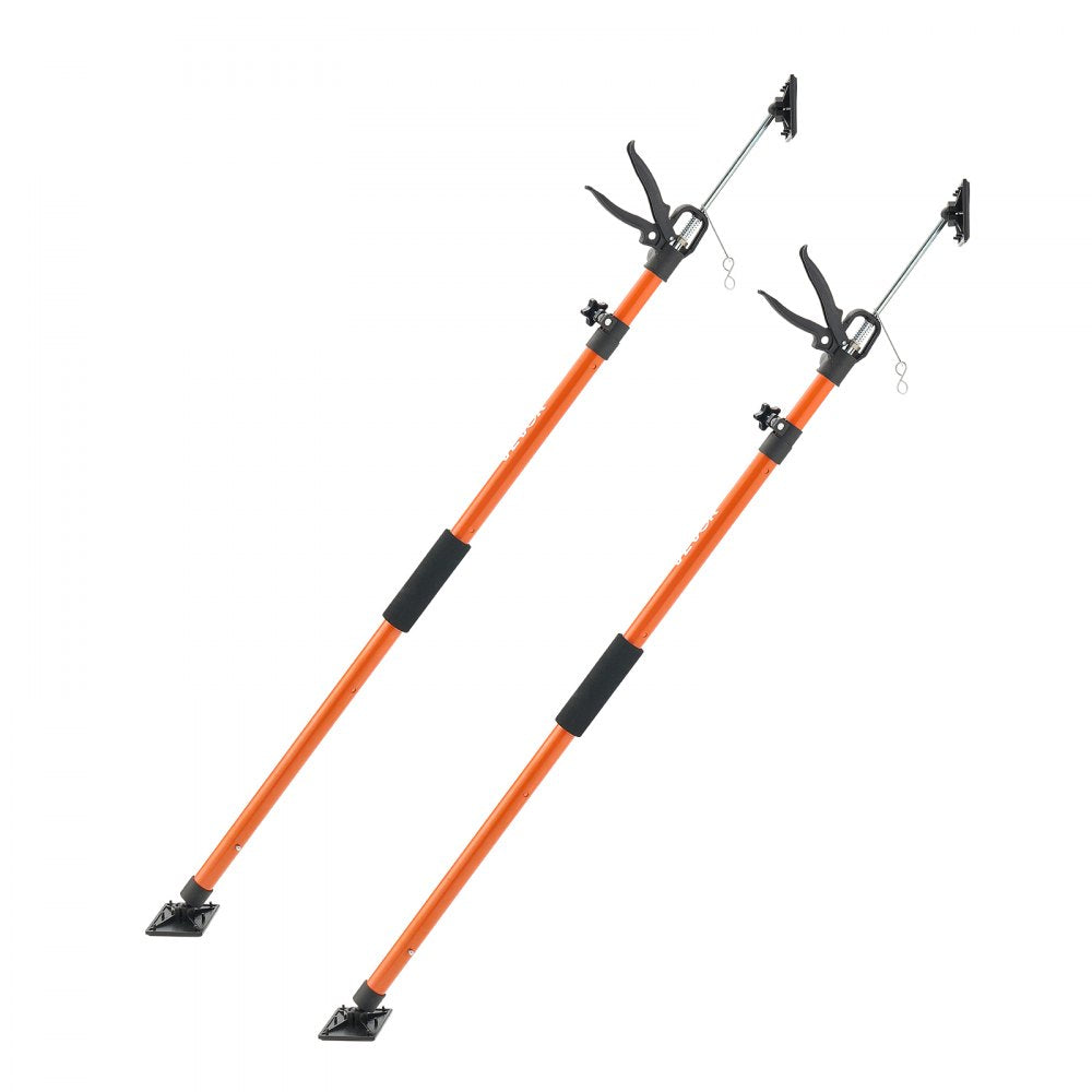 Cabinet Jack Support Pole, 2-Pack, 116-290 cm Steel Telescopic Quick Support Rod, Adjustable 3rd Hand System up to 70 kg