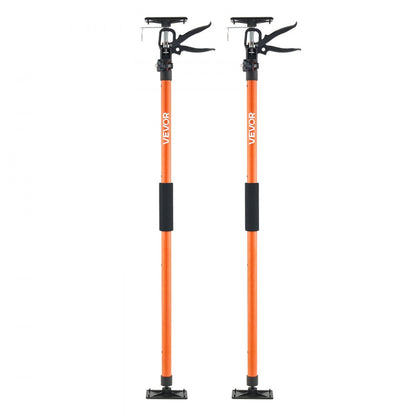 Cabinet Jack Support Pole, 2-Pack, 116-290 cm Steel Telescopic Quick Support Rod, Adjustable 3rd Hand System up to 70 kg