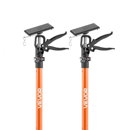 Cabinet Jack Support Pole, 2-Pack, 116-290 cm Steel Telescopic Quick Support Rod, Adjustable 3rd Hand System up to 70 kg