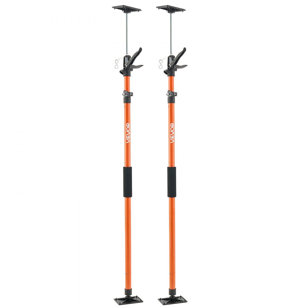 Cabinet Jack Support Pole, 2-Pack, 116-290 cm Steel Telescopic Quick Support Rod, Adjustable 3rd Hand System up to 70 kg