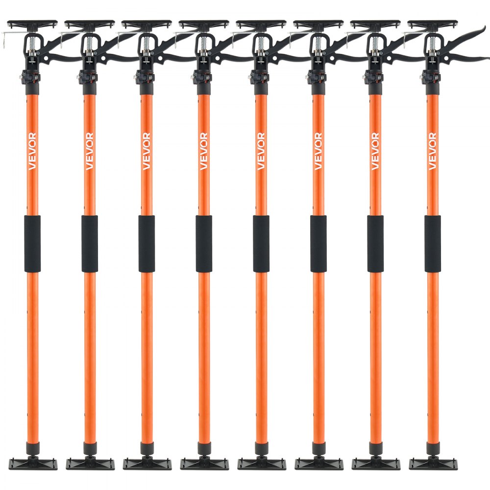 8Pcs Cabinet Jack Support Pole 116-290 cm Telescopic Quick Support Rod