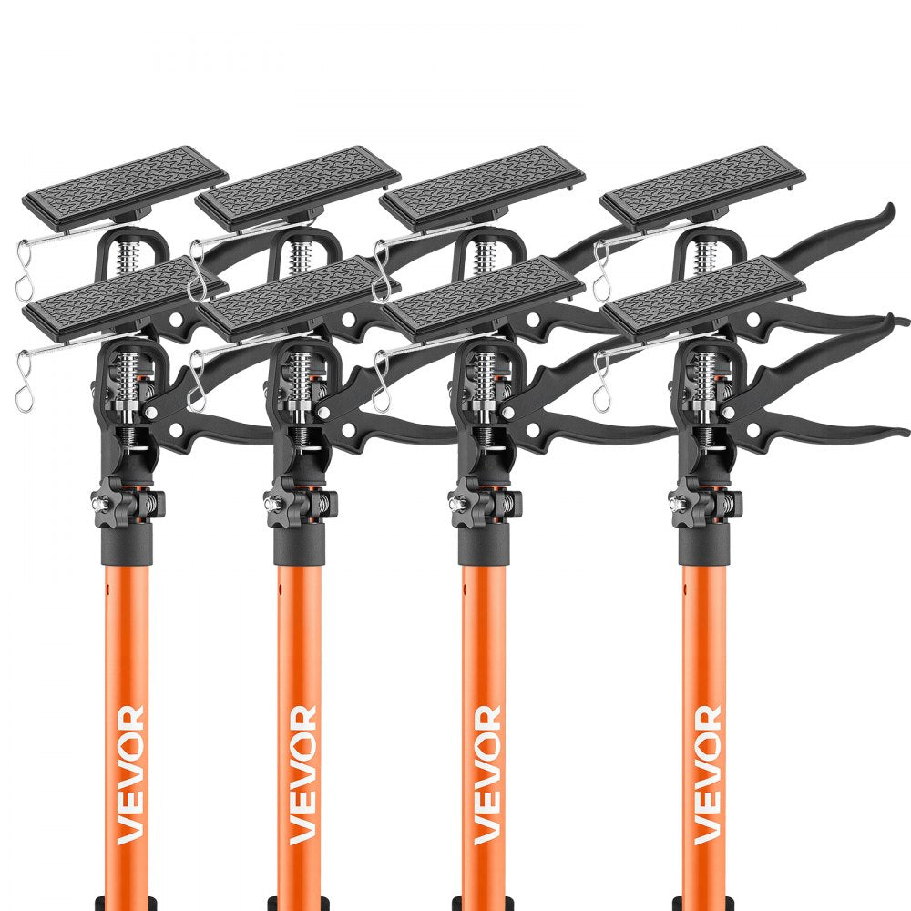 8Pcs Cabinet Jack Support Pole 116-290 cm Telescopic Quick Support Rod