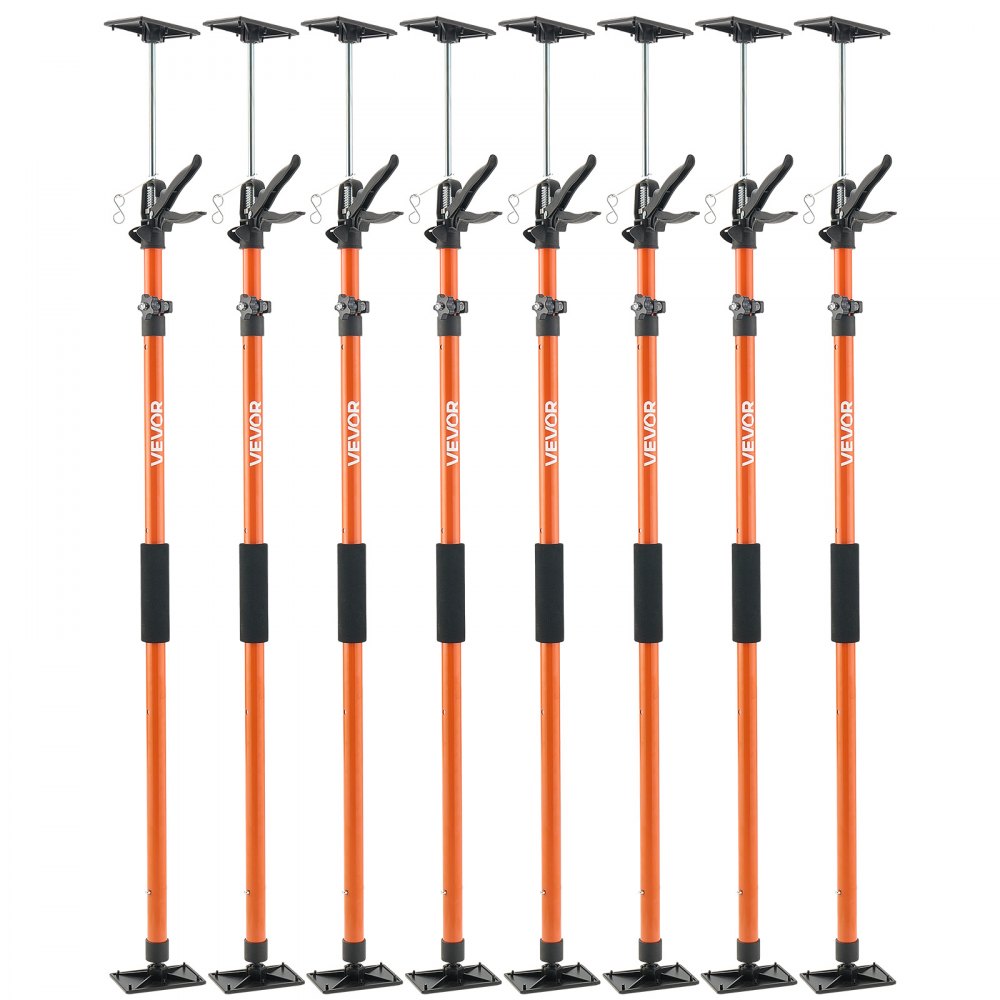 8Pcs Cabinet Jack Support Pole 116-290 cm Telescopic Quick Support Rod