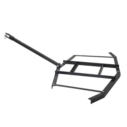 VEVOR Drag Harrow 66" Width Tow Behind Drag Harrow Steel Gravel Grader ATV UTV