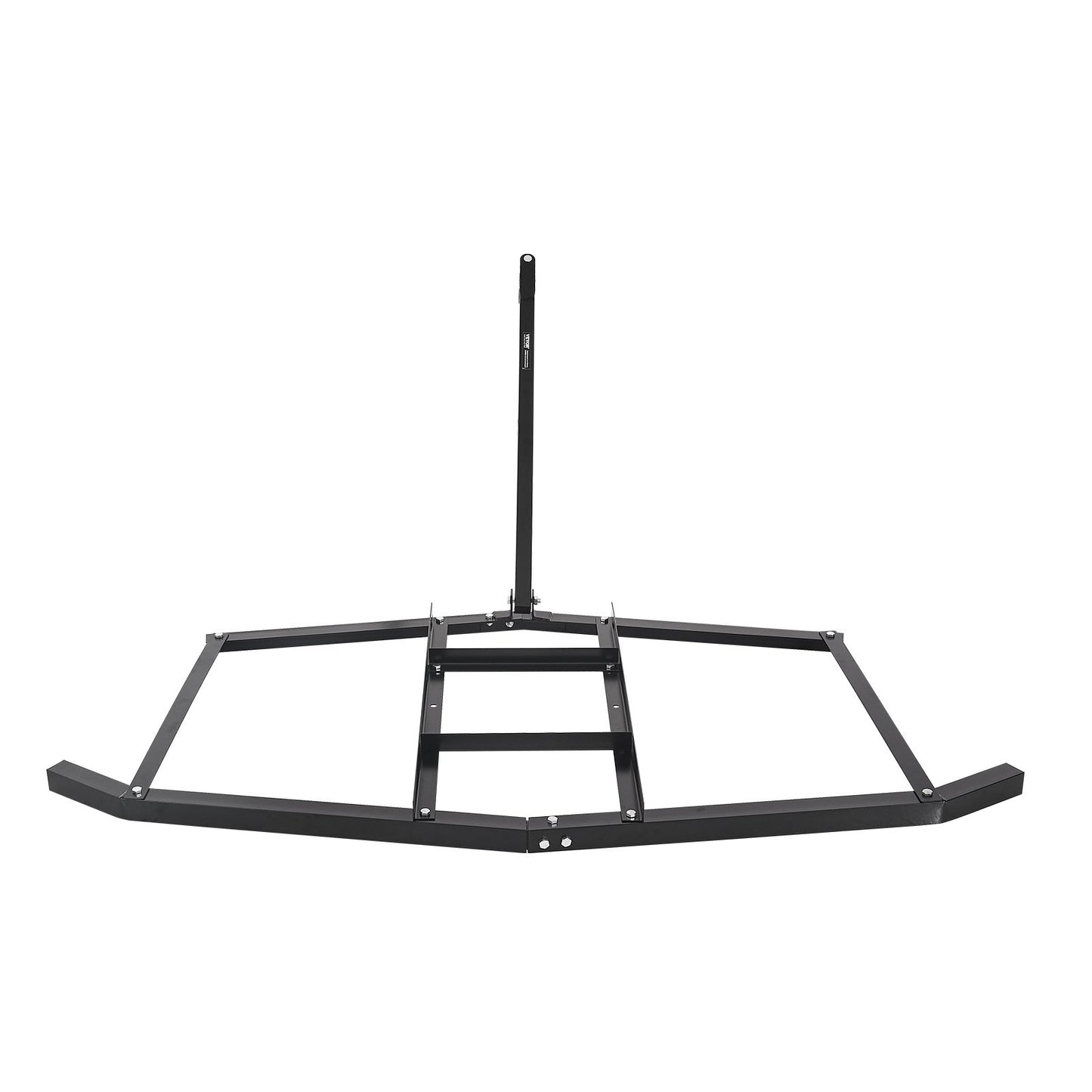 Drag Harrow, 1880 mm Width Tow Behind Drag Harrow, Q235 Steel Driveway Grader with Adjustable Bars & Pin Hitch, Support up to 50 lbs, Tractor Driveway Harrow for ATVs, UTVs, Garden Lawn Tractors