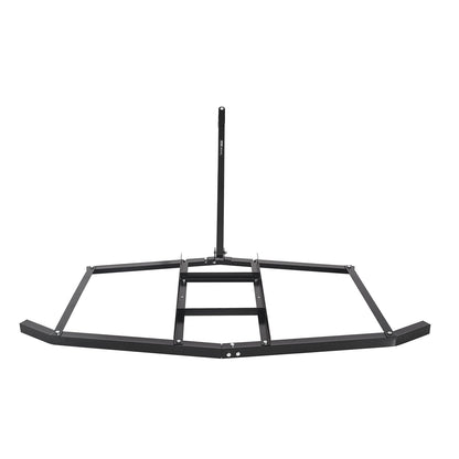 Drag Harrow, 1880 mm Width Tow Behind Drag Harrow, Q235 Steel Driveway Grader with Adjustable Bars & Pin Hitch, Support up to 50 lbs, Tractor Driveway Harrow for ATVs, UTVs, Garden Lawn Tractors