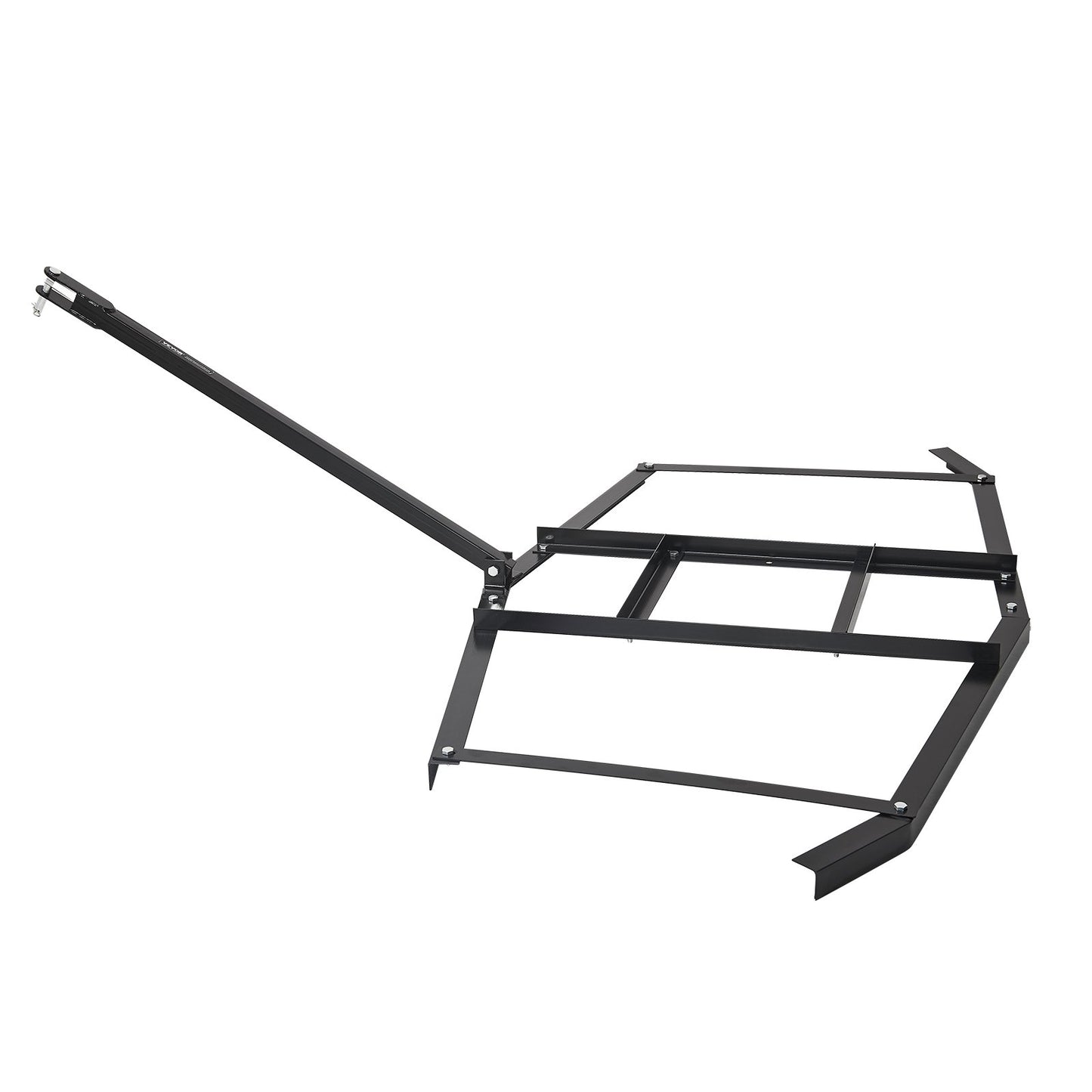 Drag Harrow, 1880 mm Width Tow Behind Drag Harrow, Q235 Steel Driveway Grader with Adjustable Bars & Pin Hitch, Support up to 50 lbs, Tractor Driveway Harrow for ATVs, UTVs, Garden Lawn Tractors