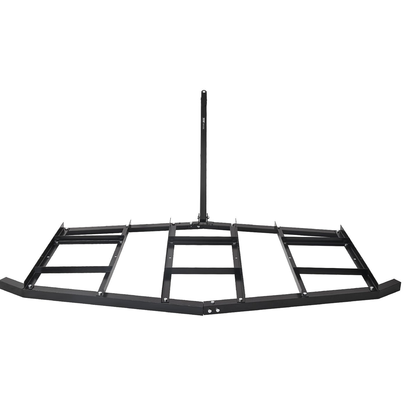 Drag Harrow, 2150 mm Width Tow Behind Drag Harrow, Q235 Steel Driveway Grader with Adjustable Bars & Pin Hitch, Support up to 50 lbs, Tractor Driveway Harrow for ATVs, UTVs, Garden Lawn Tractors
