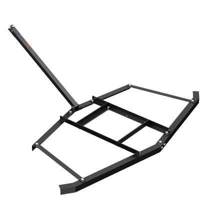 67 cm Wide Tow-Behind Driveway Grader, Heavy-Duty Q235 Steel Harrow for Tractors