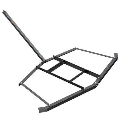 Tow-Behind Drag Harrow, 1.94m Wide, Q235 Steel for ATV/UTV Garden Tractors
