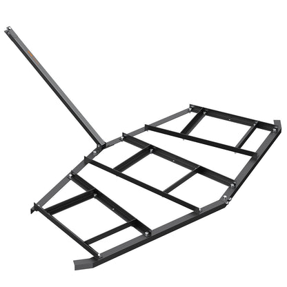 VEVOR Driveway Drag, 84" Width Tow Behind Drag Harrow, Q235 Steel Driveway Grader