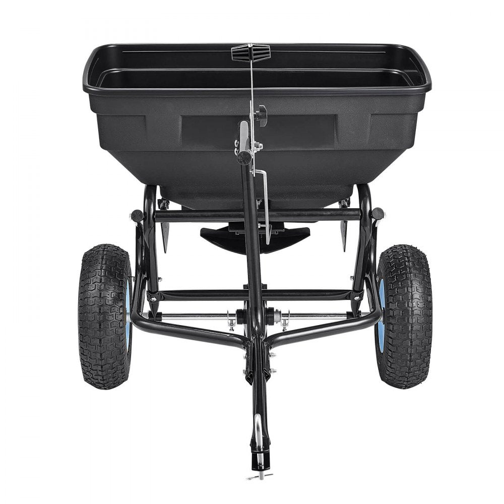 Tow-Behind Broadcast Spreader 130LB 15 Setting 0-9.8 ft Spreading Width for Seed